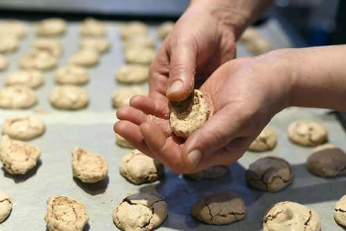 Scorzette mandorle e cioccolato fatte a mano